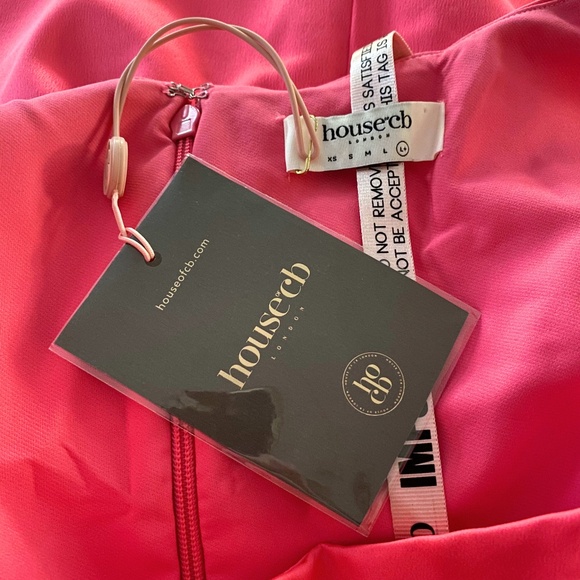 NEW House of CB Enya Dress Hot Pink Large+ (XL) - Picture 15 of 17